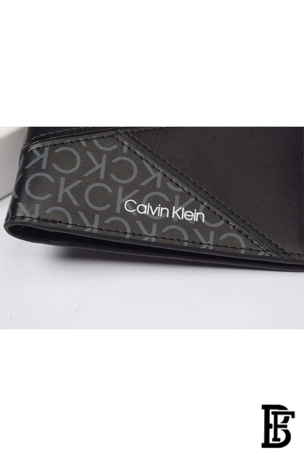 Calvin Klein Wallet for Men, Leather, Black image 2