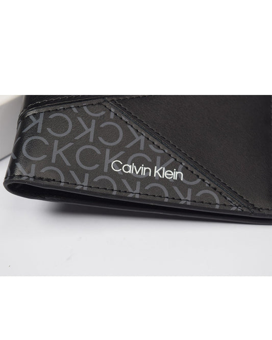 Calvin Klein Wallet for Men, Leather, Black image 2