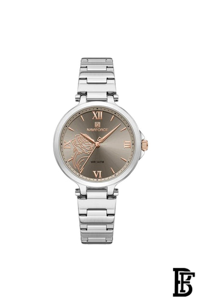 Naviforce NF5060 S/GY      Women's Analog Stainless Steel Watch image 1