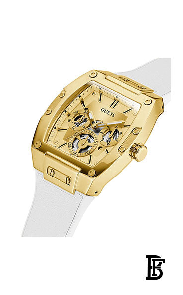 GUESS Mens White Gold Tone GW0202G6 image 2