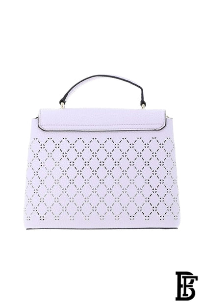 GUESS womens Amara Top Handle Flap BAG0048 image 3