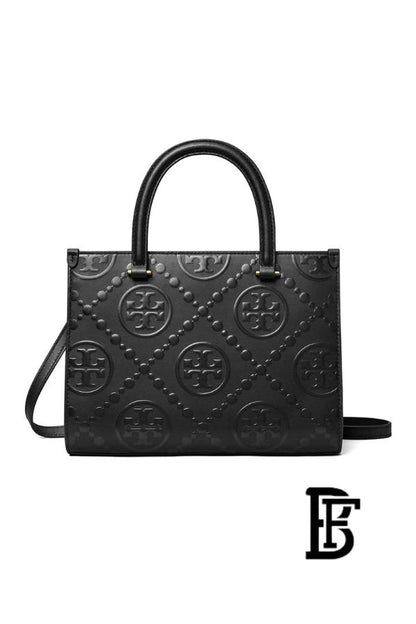 Tory Burch Black Leather Women Handbag 162013 001 – Elegant Everyday Shoulder Bag image 3