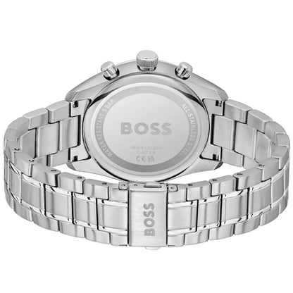 Hugo Boss Grand Prix Men’s Watch 1514226 – Blue Dial – Silver Stainless Steel