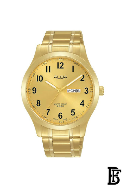 Alba AJ6170X Men's Stainless Steel Quartz  Analog Wrist Watch   Warranty from Elaraby Group image 0