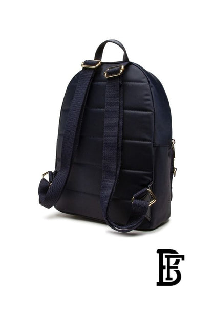 Tommy Hilfiger Blue Leather Women backpack Aw0Aw13170 – Elegant Everyday Bag image 5