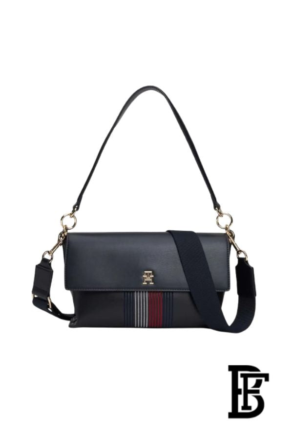 Tommy Hilfiger Corp Shoulder & Crossbody Bag in Navy Blue image 0