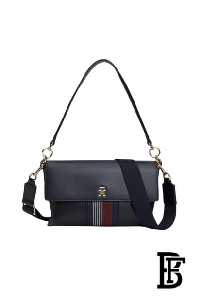 Tommy Hilfiger Corp Shoulder & Crossbody Bag in Navy Blue image 0