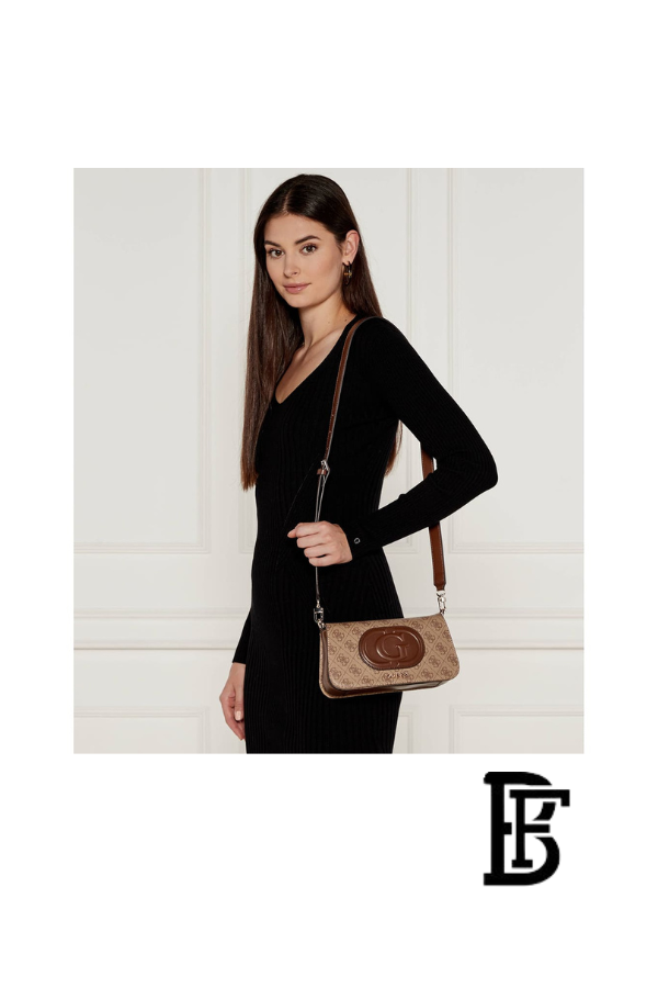 Guess brown Women Shoulder Bag Hwesg951321– Elegant Everyday Shoulder Bag image 14