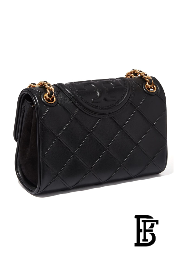 Tory Burch Black Leather Women Handbag 139060 001 – Elegant Everyday Shoulder Bag image 3