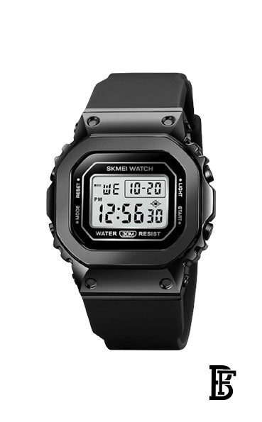 SKMEI  Digital Watch for Men Women Waterproof Outdoor Military Sports SK1769 Black image 0
