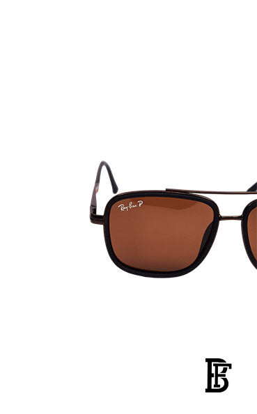 Generic rectangular sunglasses inspired by Rayban sn006 image 2