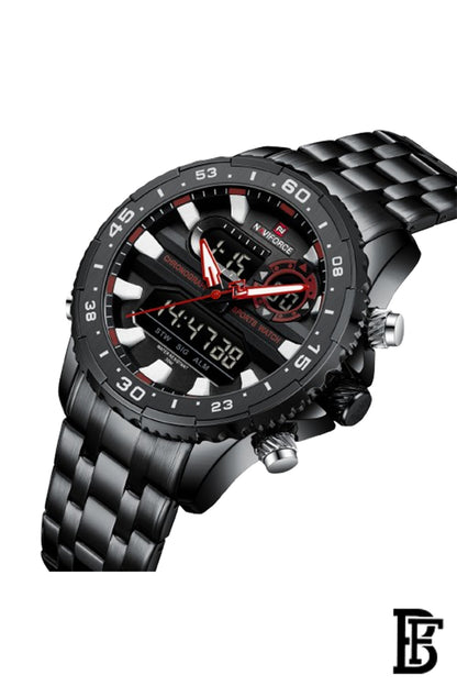NAVIFORCE NF9234 BRB  MEN'S Stainless Steel Analog Wrist Watch image 2