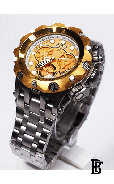 Invicta Men's Reserve Quartz Watch with Stainless Steel Strap, Silver, 31 image 1
