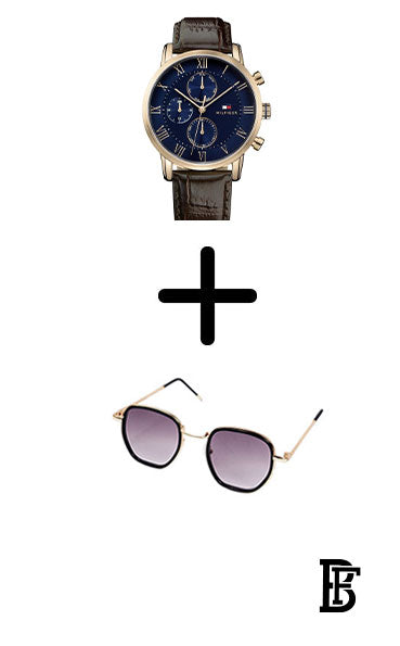 TOMMY HILFIGER Men’s Kane Water Resistant Analog Watch 1791399+sun glasses gift sg4 image 0