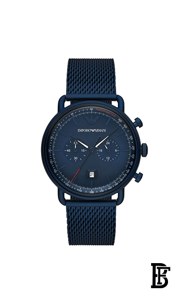 EMPORIO ARMANI men Aviator Chronograph Watch AR11289 image 1