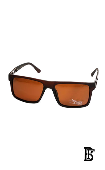Men’s Square Polarized Sunglasses – UV Protection – Model [S012] image 1