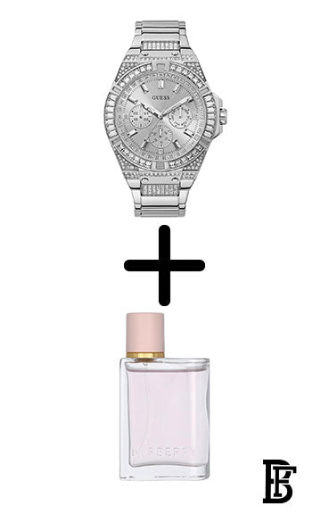 GUESS GW0209g1 Woman analog Stainless Steel watch  + Gift perfume tester 30 ml image 0