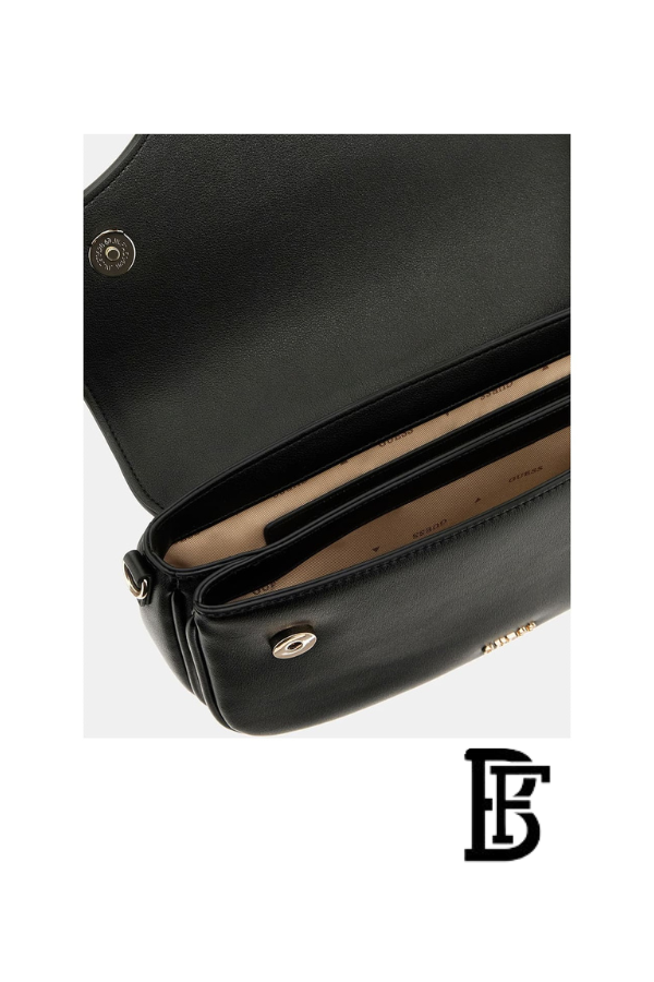 Guess Black Women Shoulder Bag Hwbg7993200 Bla  – Elegant Everyday Shoulder Bag image 5