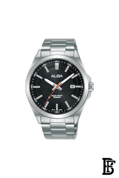 Alba AS9P15X Men's Stainless steel Quartz Analog Wrist Watch Warranty from Elaraby Group image 0