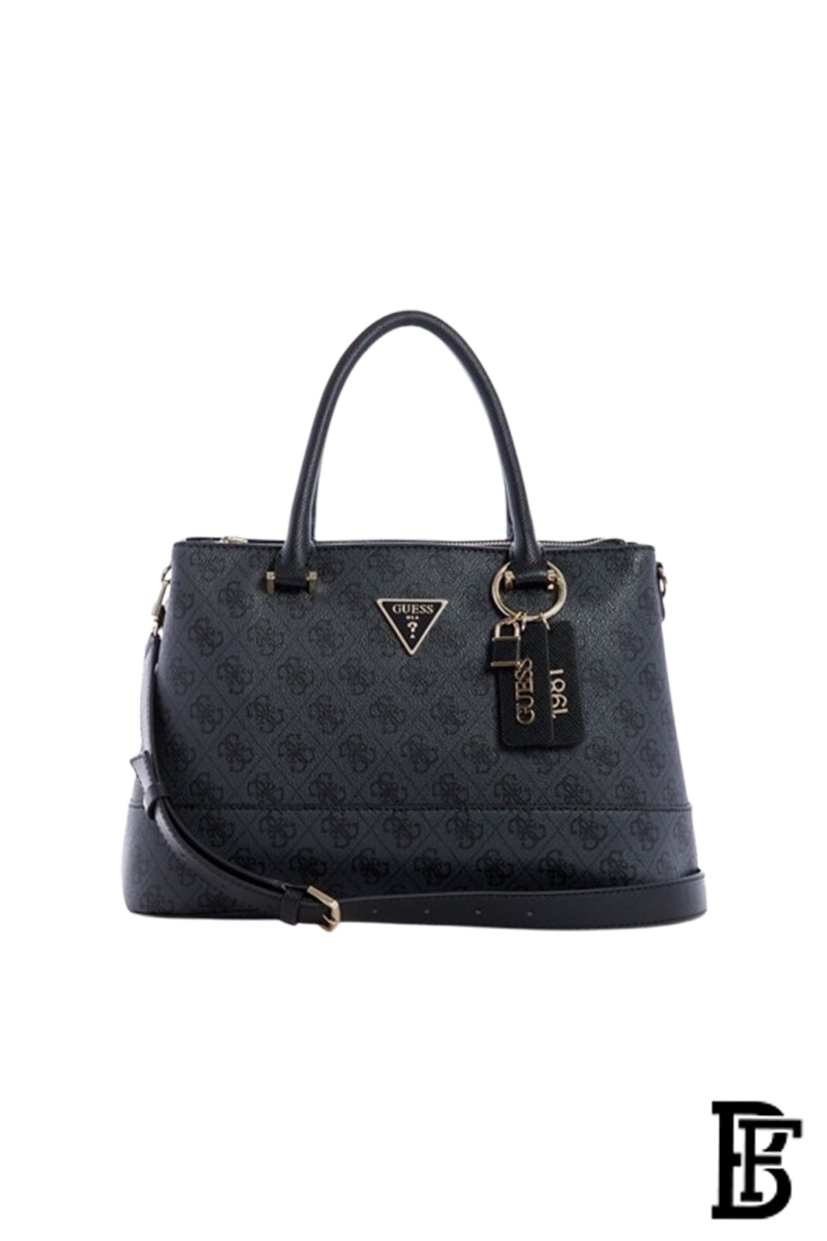 BOLSA CORDELIA LOGO LUXURY SATCHEL GUESS BG837706 GREY image 1