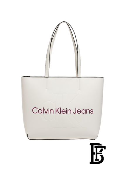 Calvin Klein white leather bag BAG0450 image 0