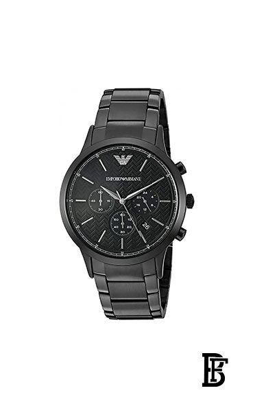 EMPORIO ARMANI Men's Stainless Steel Chronograph Watch AR2485 + Gift perfume Tester 30 ml image 2