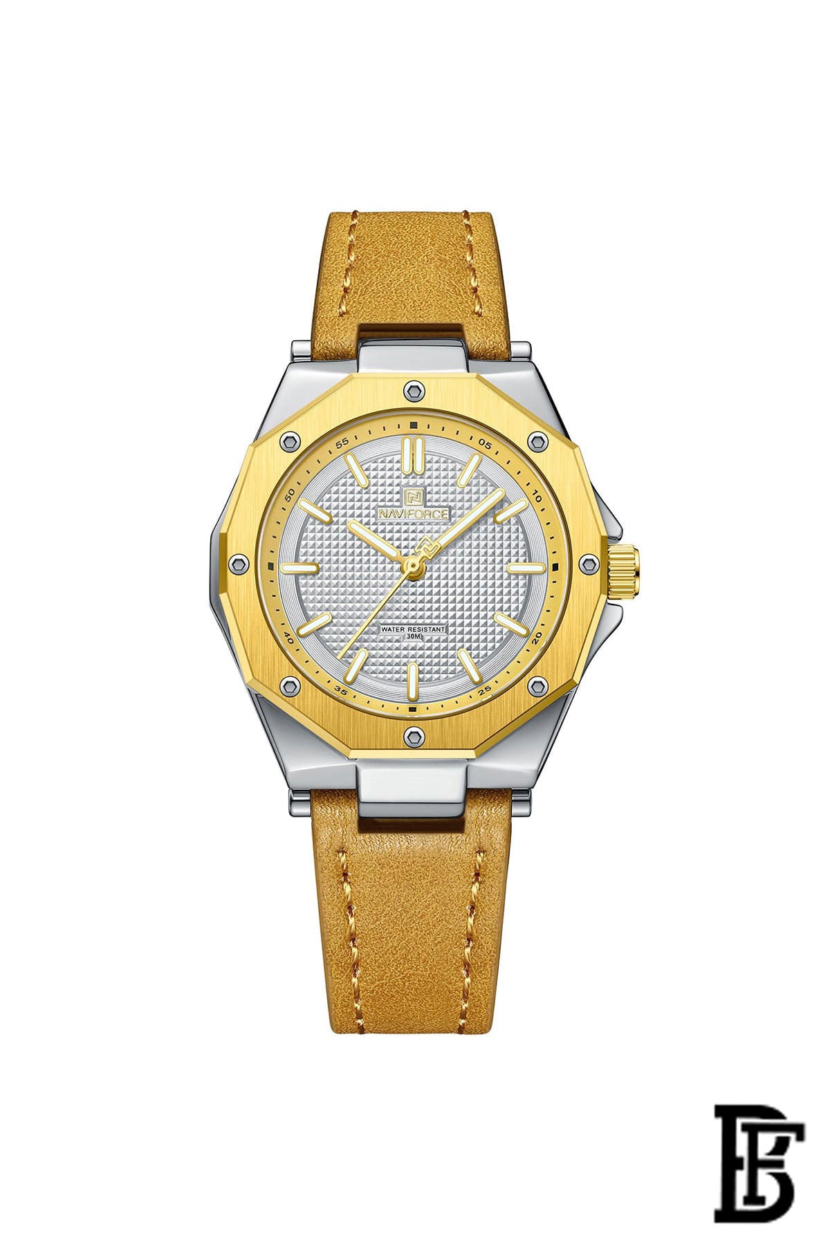 Naviforce NF5026  GWY      Women's Analog Stainless Steel Watch image 0