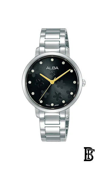 Alba AH8855X Women's Stainless Steel Quartz  Analog Wrist Watch   Warranty from Elaraby Group image 1