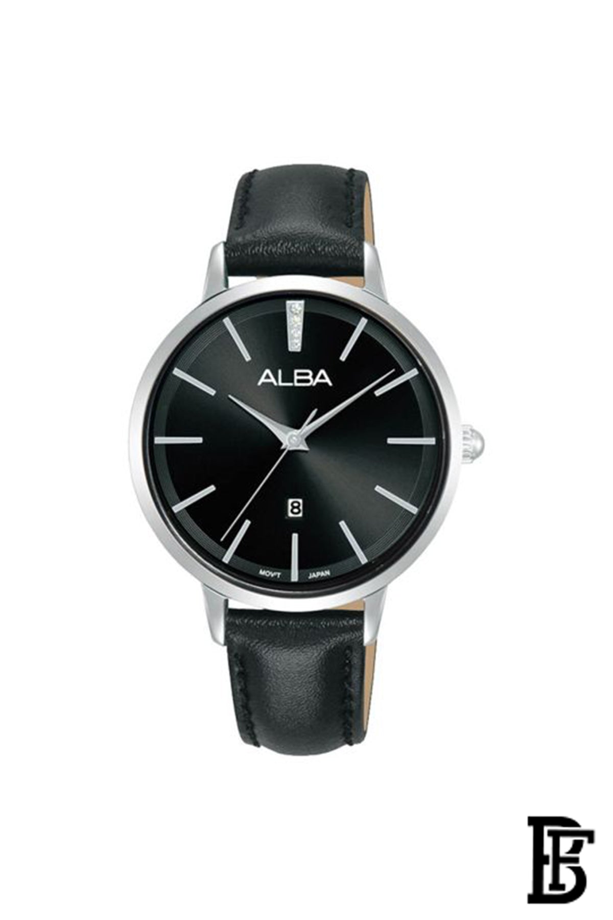 Alba AH7CD9X Women's Leather  Quartz Analog Wrist Watch      Warranty from Elaraby Group image 1