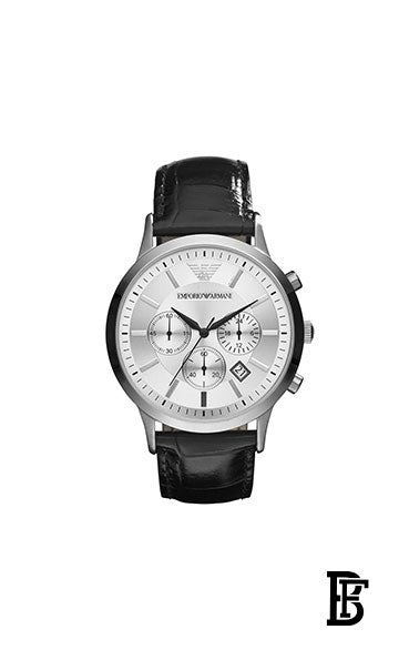EMPORIO ARMANI Men's Chronograph Quartz Watch AR2432 + Gift perfume Tester 30 ml image 2