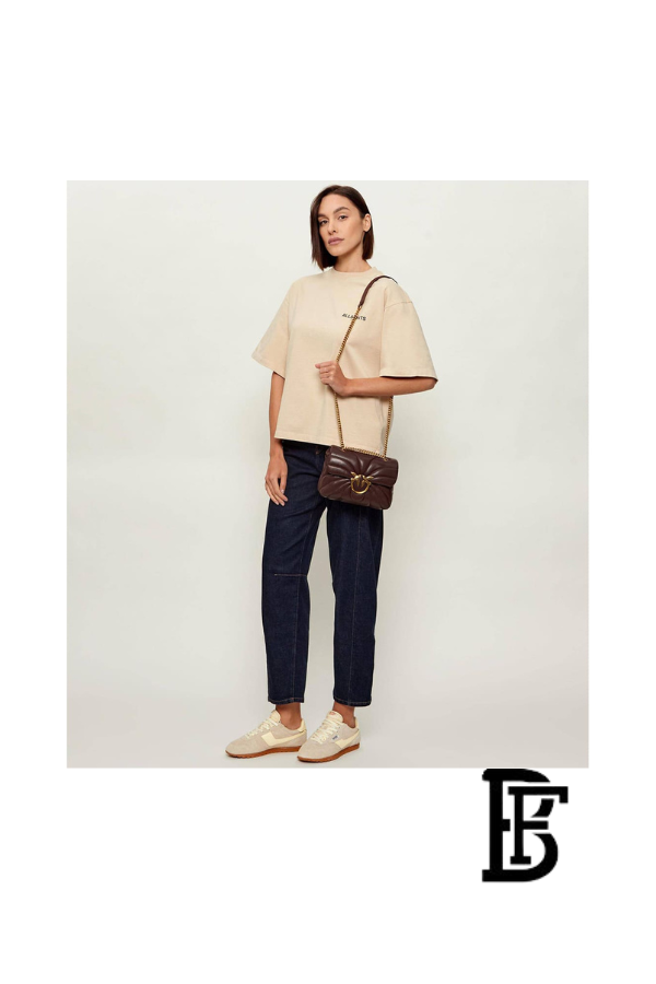 Pinko  Burgundy  Leather Women Handbag 100038A1Exl86Q – Elegant Everyday Shoulder Bag image 10