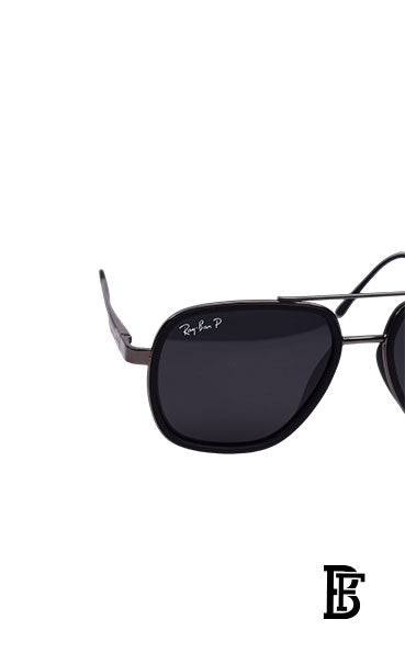 Generic rectangular sunglasses inspired by Rayban sn017 image 3