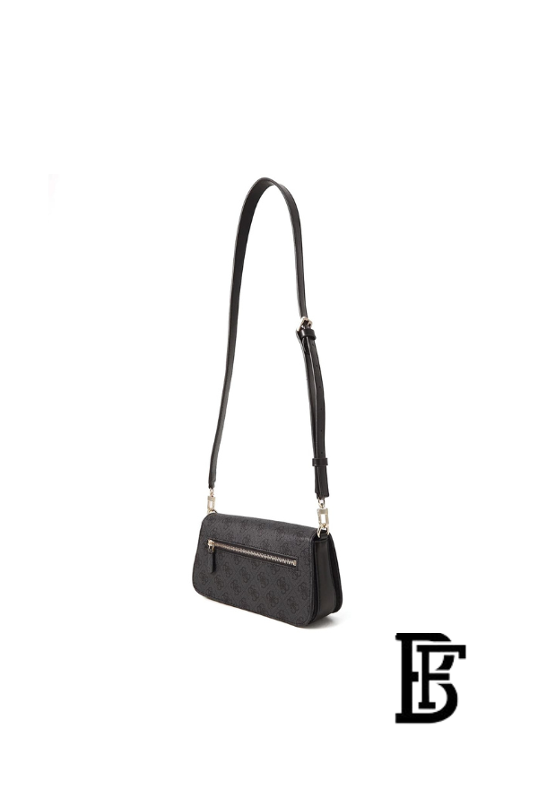 Guess Black Women Shoulder Bag Hwesg951320 – Elegant Everyday Shoulder Bag image 7