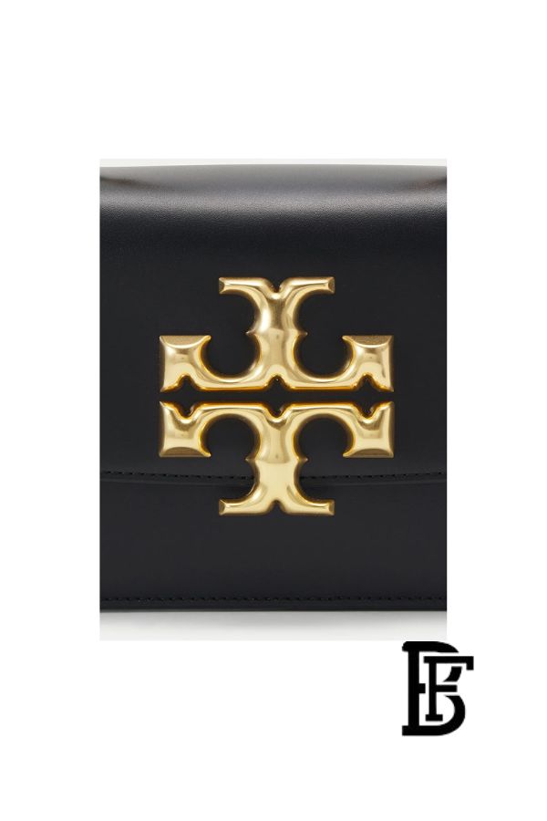 Tory Burch Black Leather Women Handbag 73589 001  – Elegant Everyday Shoulder Bag image 7