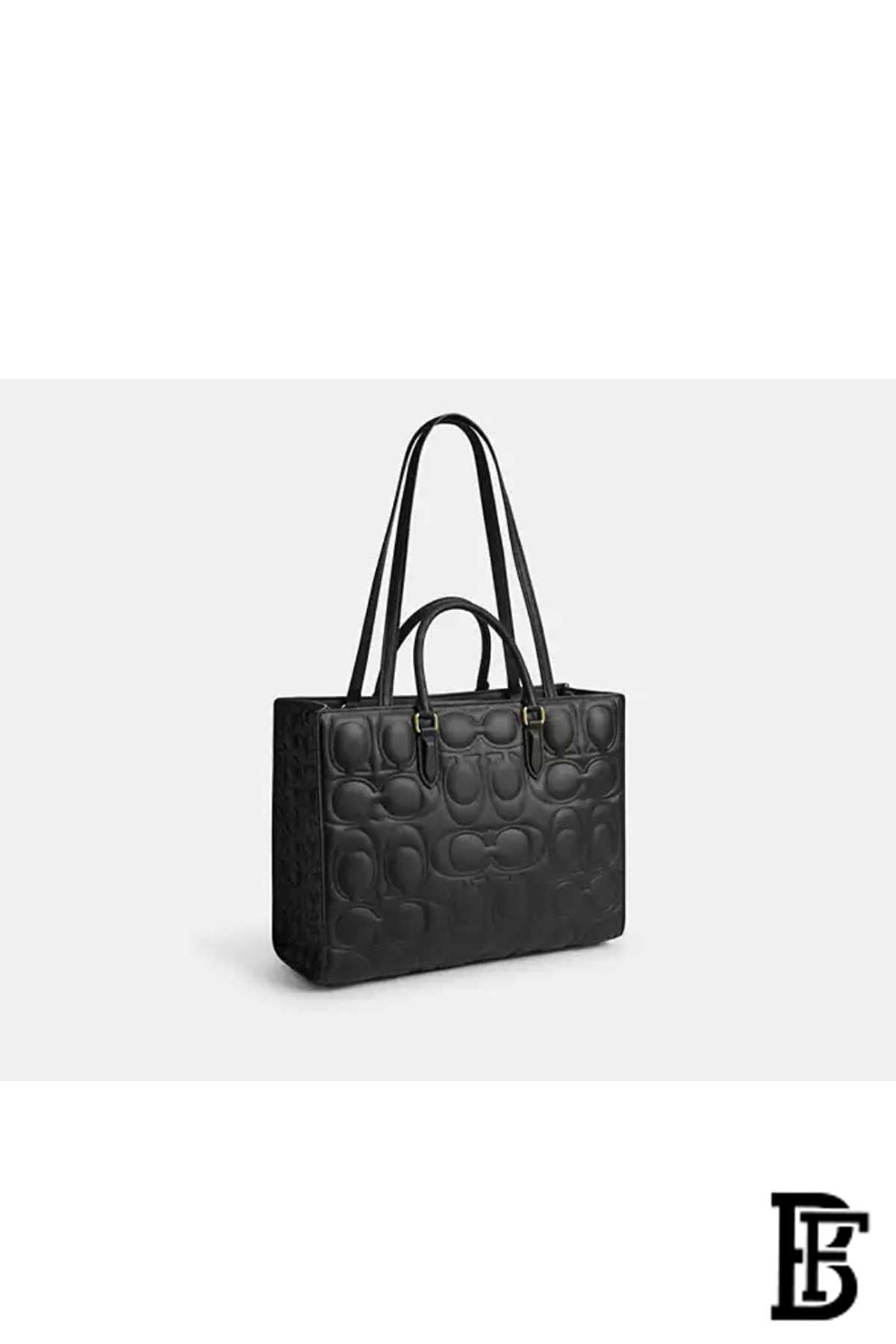 Coach Maggie tote bag in black image 3