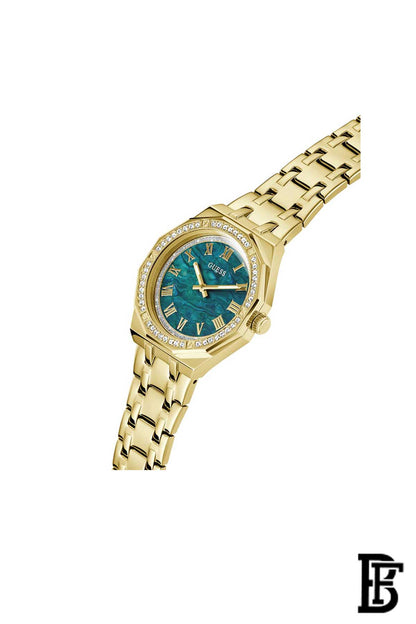 GUESS Ladies Gold Tone Analog Watch image 2