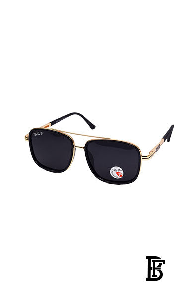 Generic rectangular sunglasses inspired by Rayban sn001 image 0