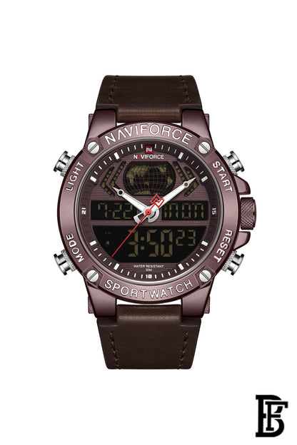 Naviforce NF9164 CECE    Men's Analog Leather Watch image 0