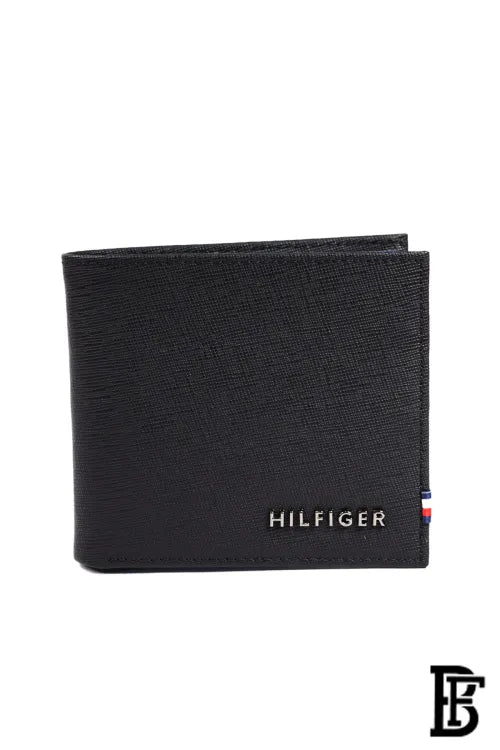 Tommy Hilfiger Leather Wallet for Men  Black .Classic image 1