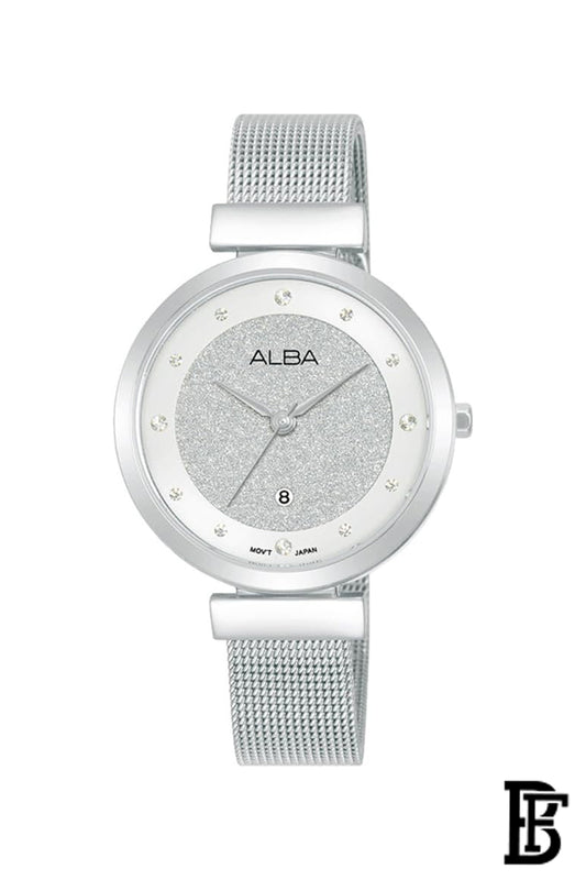 Alba AH7CG9X Women's  Stainless steel Quartz Analog Wrist Watch      Warranty from Elaraby Group image 1