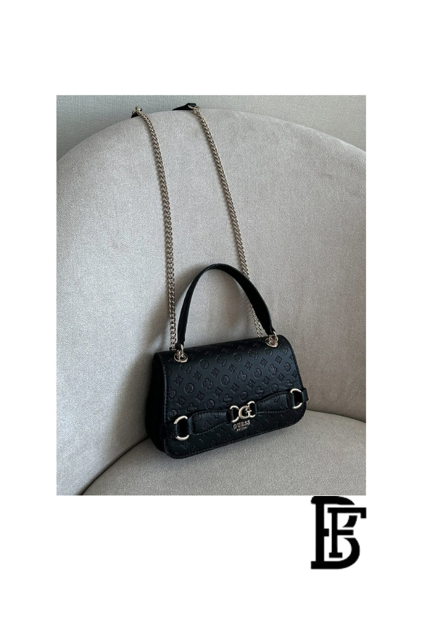 Guess Black Women Shoulder Bag Hwpg9336210 Blo – Elegant Everyday Shoulder Bag image 10