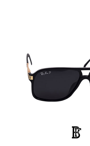 Generic rectangular sunglasses inspired by Rayban sn003 image 2