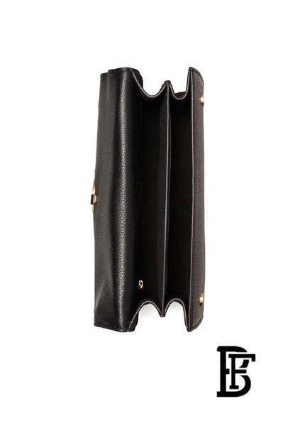 Tory Burch Black Leather Women Handbag 81688 001 – Elegant Everyday Shoulder Bag image 8