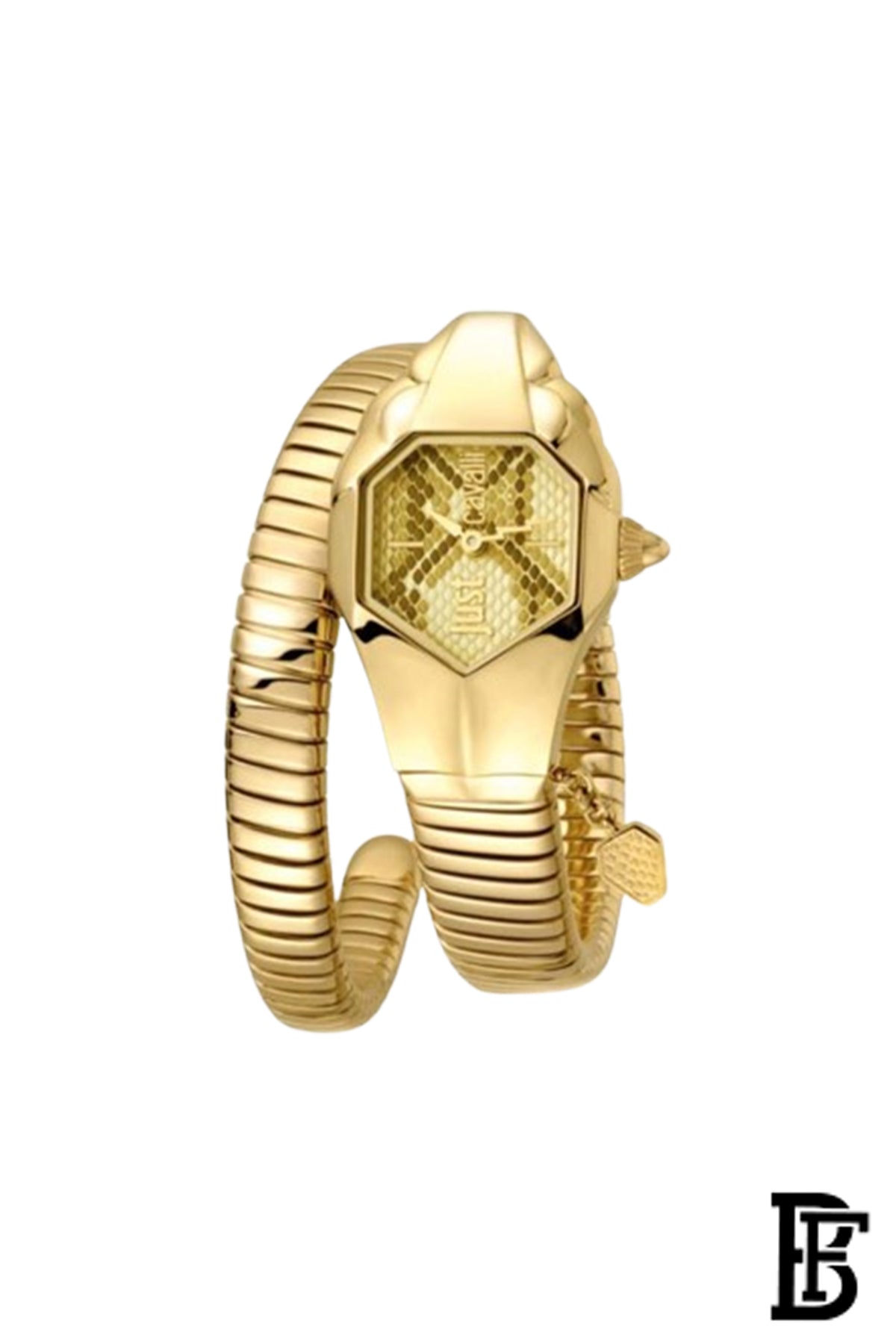 Just Cavalli JC DNA Septagon Gold Dial Ladies Watch JC1L001M0125 image 0
