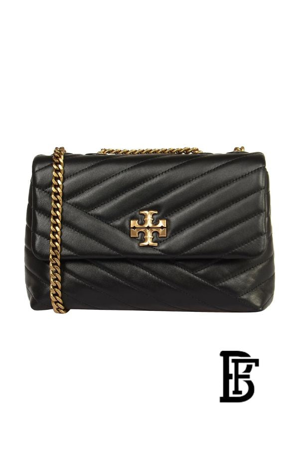 Tory Burch Black Leather Women Handbag 90452 001 – Elegant Everyday Shoulder Bag image 1