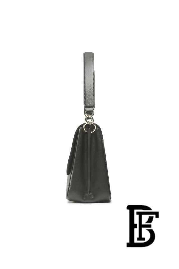 Tommy Hilfiger Black Leather Women Handbag and cross Aw0Aw14510 – Elegant Everyday Crossbody and hand image 5