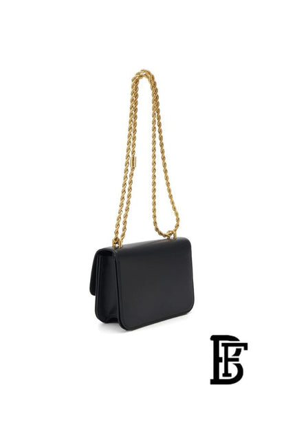 Tory Burch Black Leather Women Handbag 73589 001  – Elegant Everyday Shoulder Bag image 3