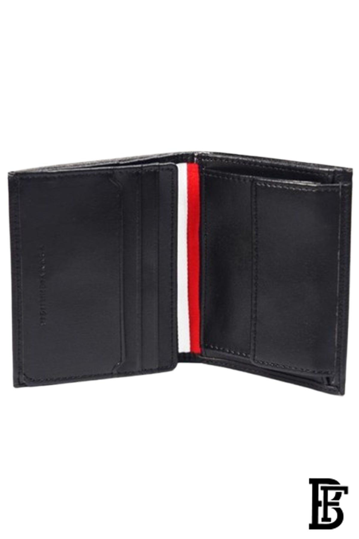 Tommy Hilfiger Men’s Trifold Wallet-Sleek and Slim Includes ID Window and Credit Card Holder black classic image 4