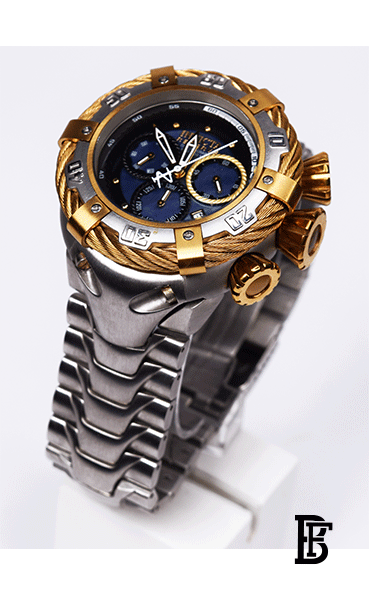 Invicta Bolt Thunderbolt Swiss Ronda Z60 Caliber Men's Watch w/ Mother of Pearl Dial - 54.5mm, Steel image 0