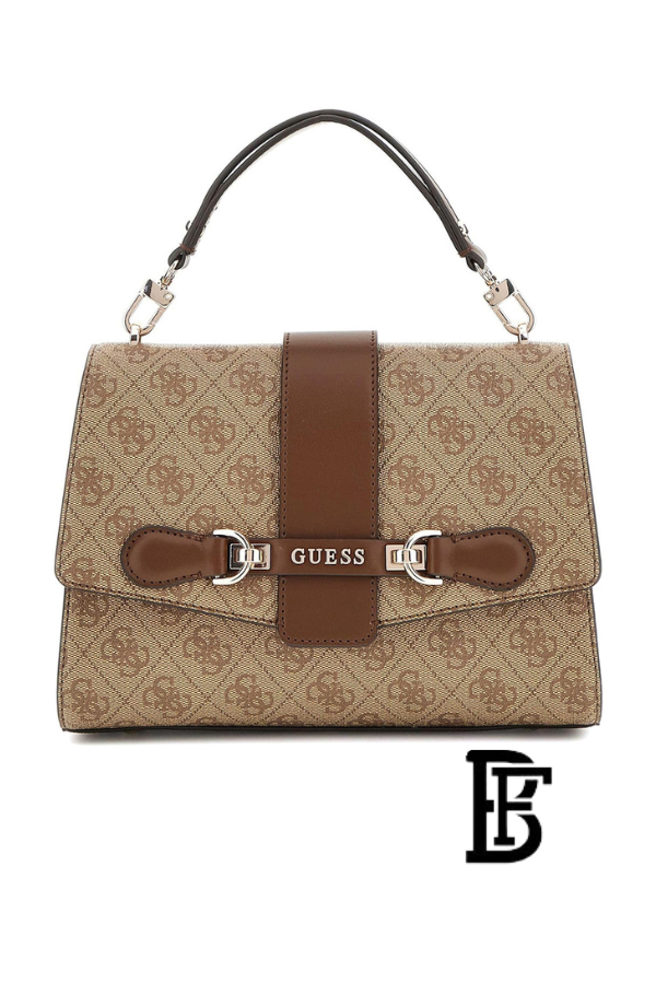 Guess brown Women Shoulder Bag Hwsg9500200 Lgw  – Elegant Everyday Shoulder Bag image 1